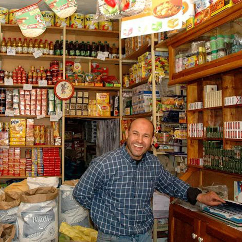 В продуктовом магазине
